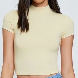 Me to We- Pacsun Ivy Mock Neck Tee